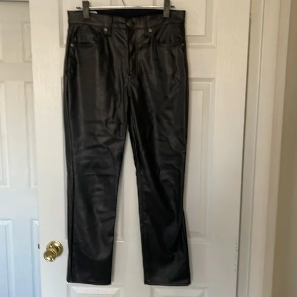 Gap faux leather pants, ultra soft! - Picture 2 of 9